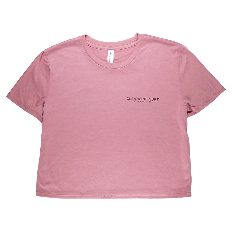 Load image into Gallery viewer, Cleanline Women's Haystack Rays Cropped Top