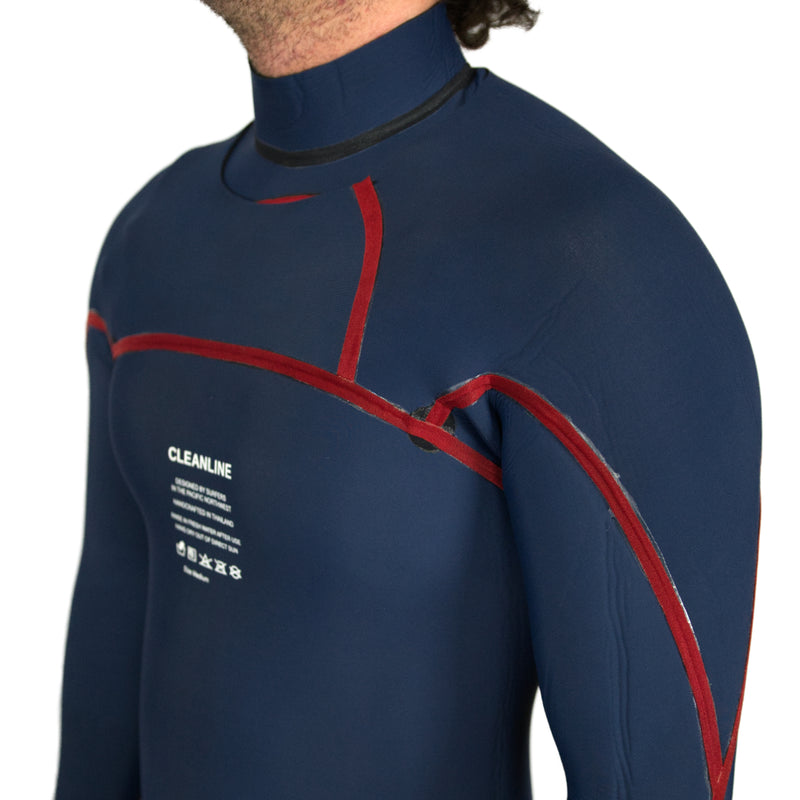 Load image into Gallery viewer, Cleanline 4/3 Chest-Zip Wetsuit