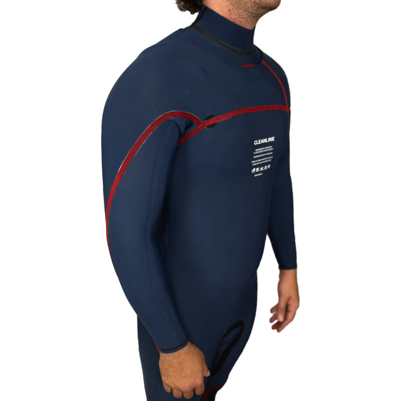 Load image into Gallery viewer, Cleanline 4/3 Chest-Zip Wetsuit