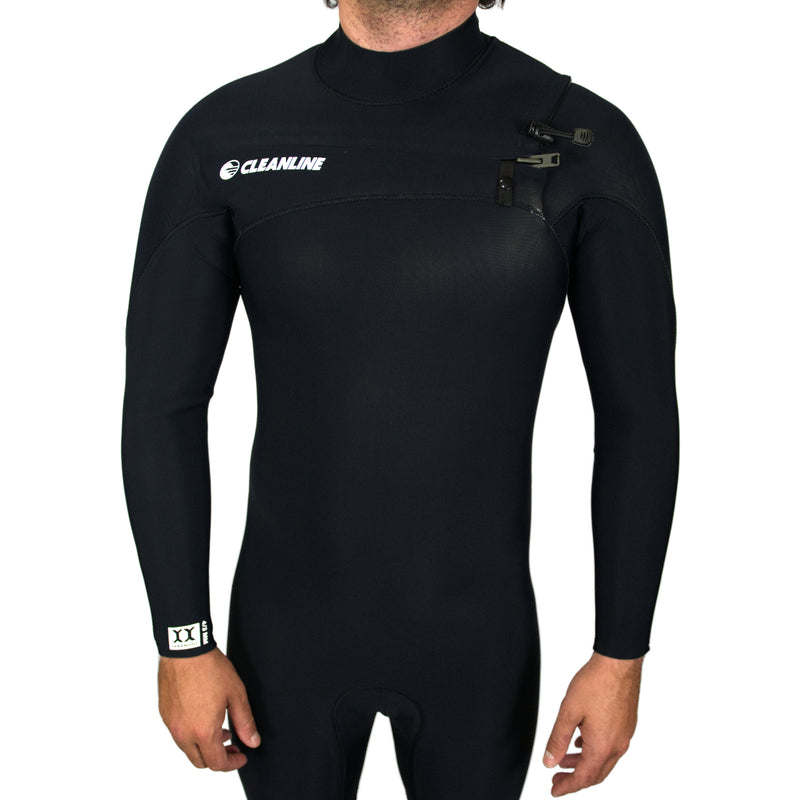 Load image into Gallery viewer, Cleanline 4/3 Chest-Zip Wetsuit