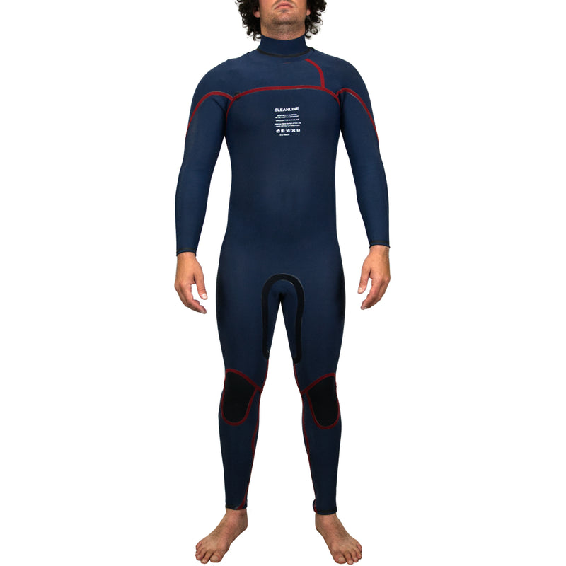 Load image into Gallery viewer, Cleanline 4/3 Chest-Zip Wetsuit