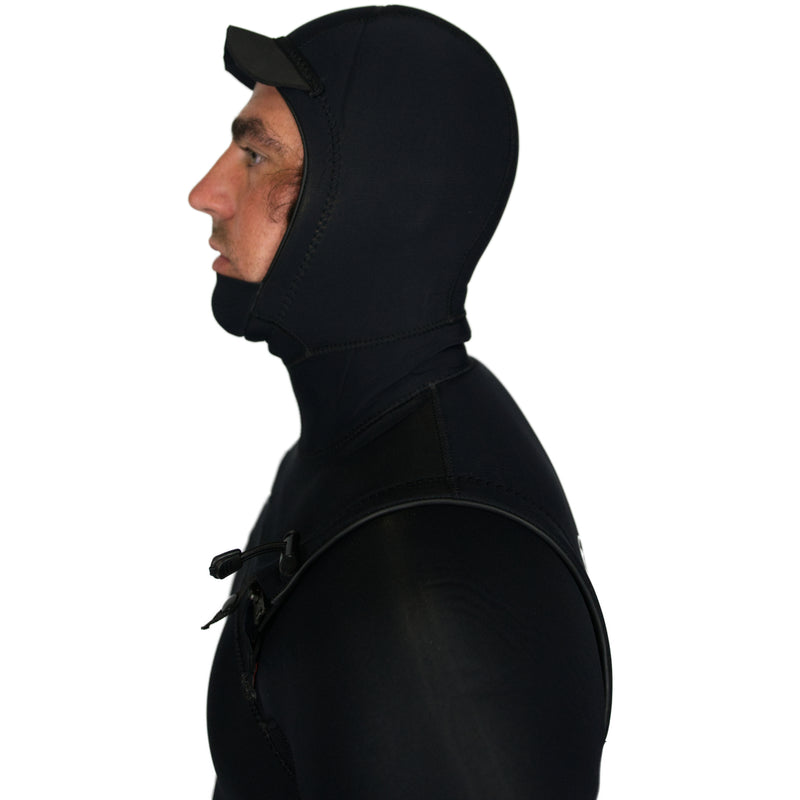 Load image into Gallery viewer, Cleanline 4/3 Hooded Chest-Zip Wetsuit