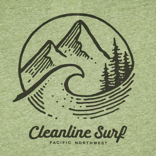 Cleanline Pacific Northwest T-Shirt - Vintage Pine