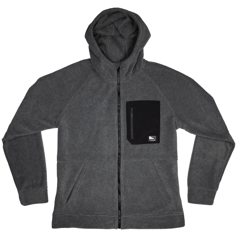 Load image into Gallery viewer, Cleanline Dyno Lines Fleece Hooded Zip Jacket
