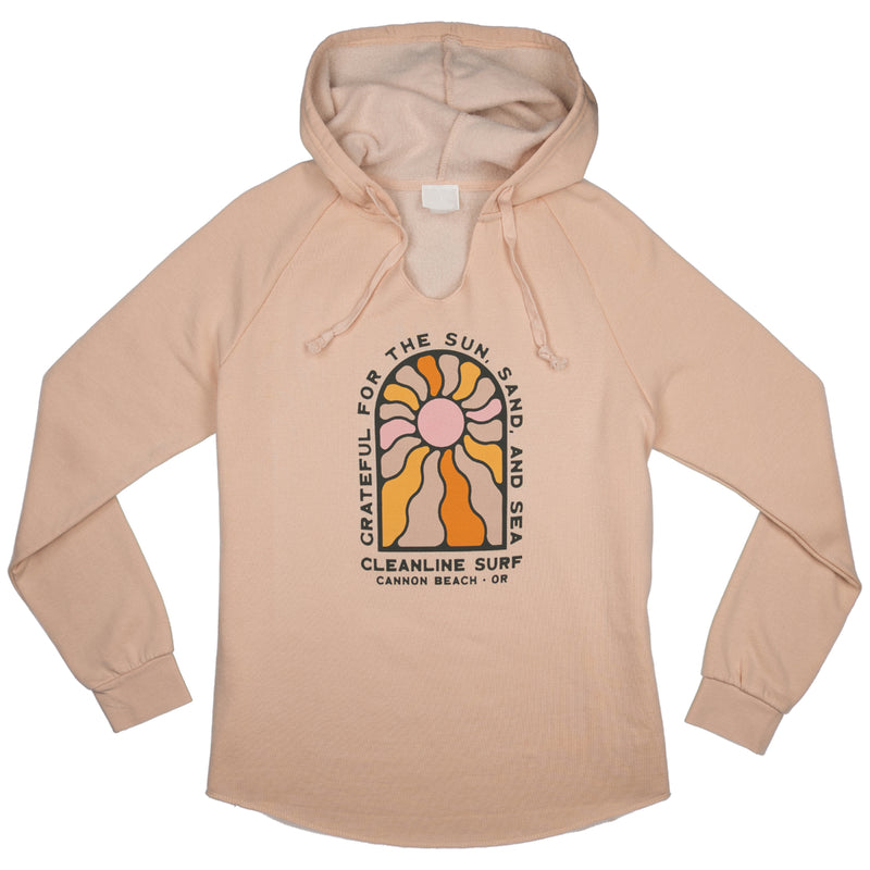 Load image into Gallery viewer, Cleanline Women's Under The Sun Pullover Hoodie