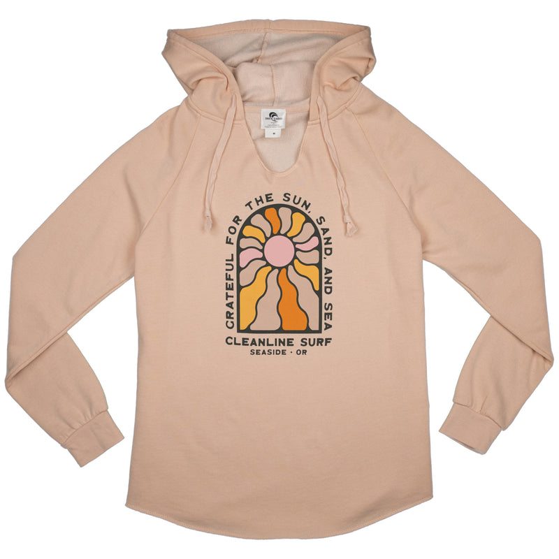 Load image into Gallery viewer, Cleanline Women's Under The Sun Pullover Hoodie