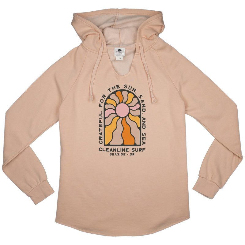Load image into Gallery viewer, Cleanline Women&#39;s Under The Sun Pullover Hoodie
