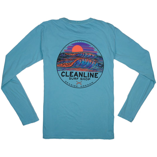Cleanline Women's Neon Swell Long Sleeve T-Shirt