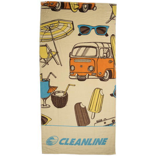 Cleanline Beach Towel