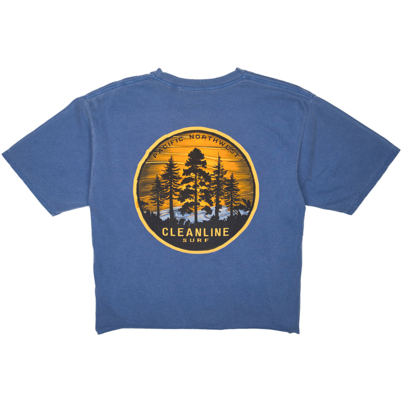 Load image into Gallery viewer, Cleanline Women&#39;s Pacific Pines Crop T-Shirt

