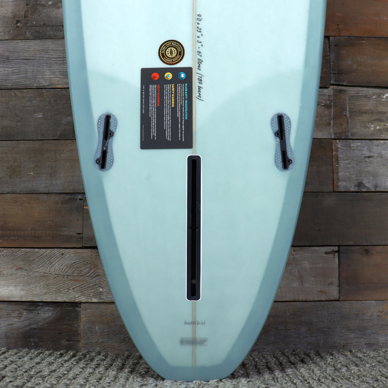 Load image into Gallery viewer, Critical Slide All Rounder 9&#39;0 x 23 x 3 Surfboard - Jade • BLEMISH
