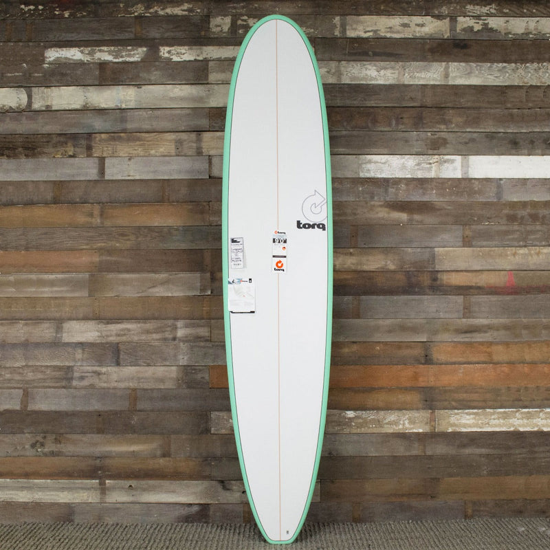 Load image into Gallery viewer, Torq Longboard TET 8'6 x 22 ½ x 3 ⅛ Surfboard - Seagreen/White