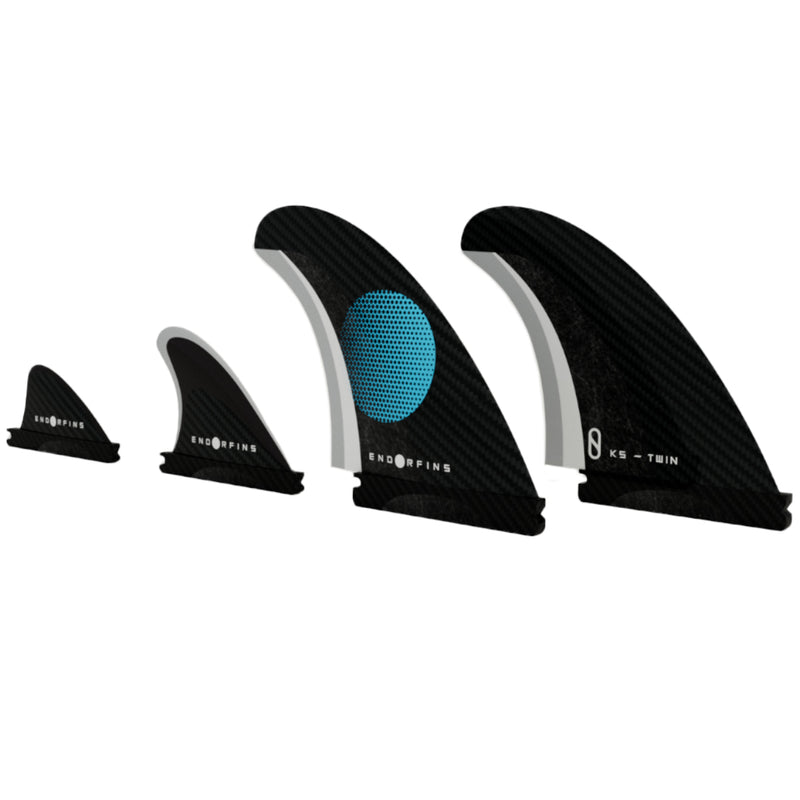 Load image into Gallery viewer, Endorfins KS Futures Compatible Twin + 2 Fin Set