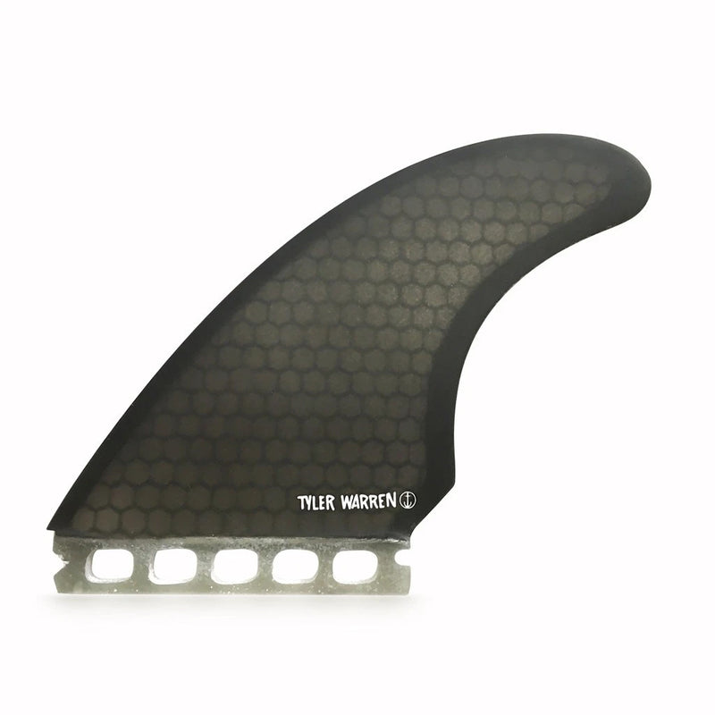 Load image into Gallery viewer, Captain Fin Co. Tyler Warren Futures Compatible Twin Fin Set - Black

