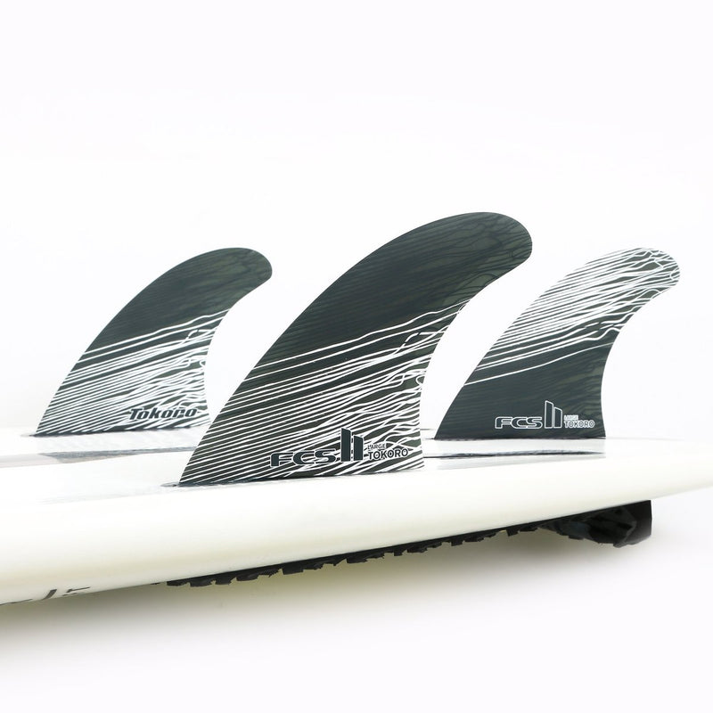 Load image into Gallery viewer, FCS II Tokoro Performance Core Tri Fin Set
