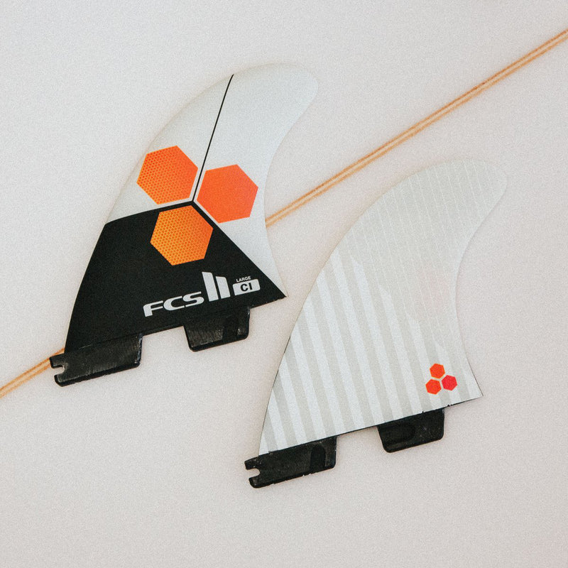 Load image into Gallery viewer, FCS II CI Upright Tri Fin Set