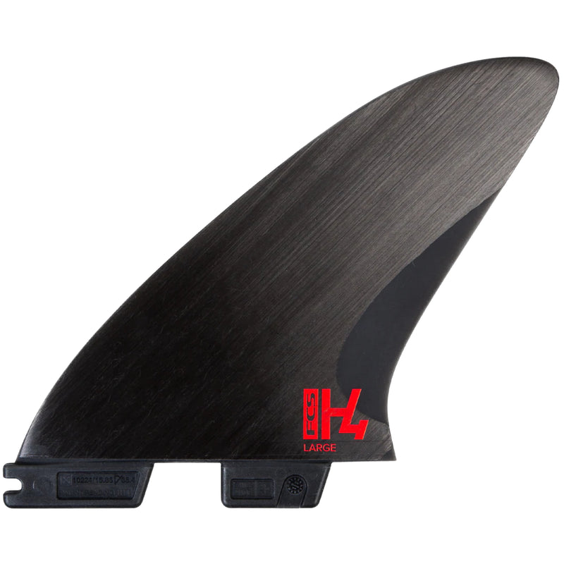 Load image into Gallery viewer, FCS II H4 PC Carbon Tri Fin Set