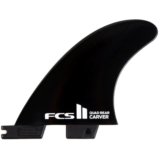 FCS II Fins Carver Neo Glass Quad Rears Small - Lime