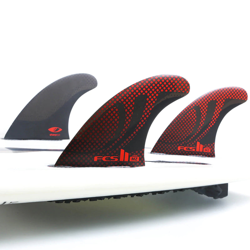 Load image into Gallery viewer, FCS II Sharp Eye PC Tri Fin Set