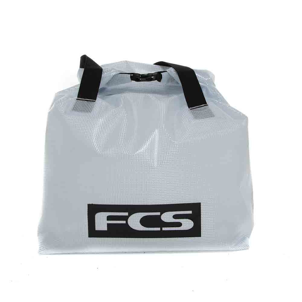 FCS Large Wet Bag White Cleanline Surf