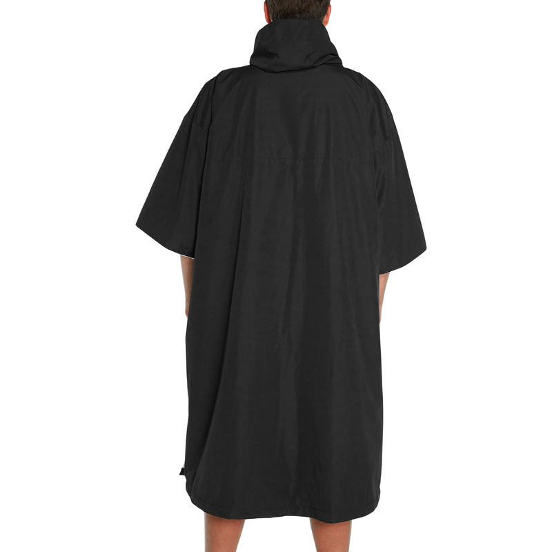Load image into Gallery viewer, FCS Shelter All Weather Poncho - Black - Back
