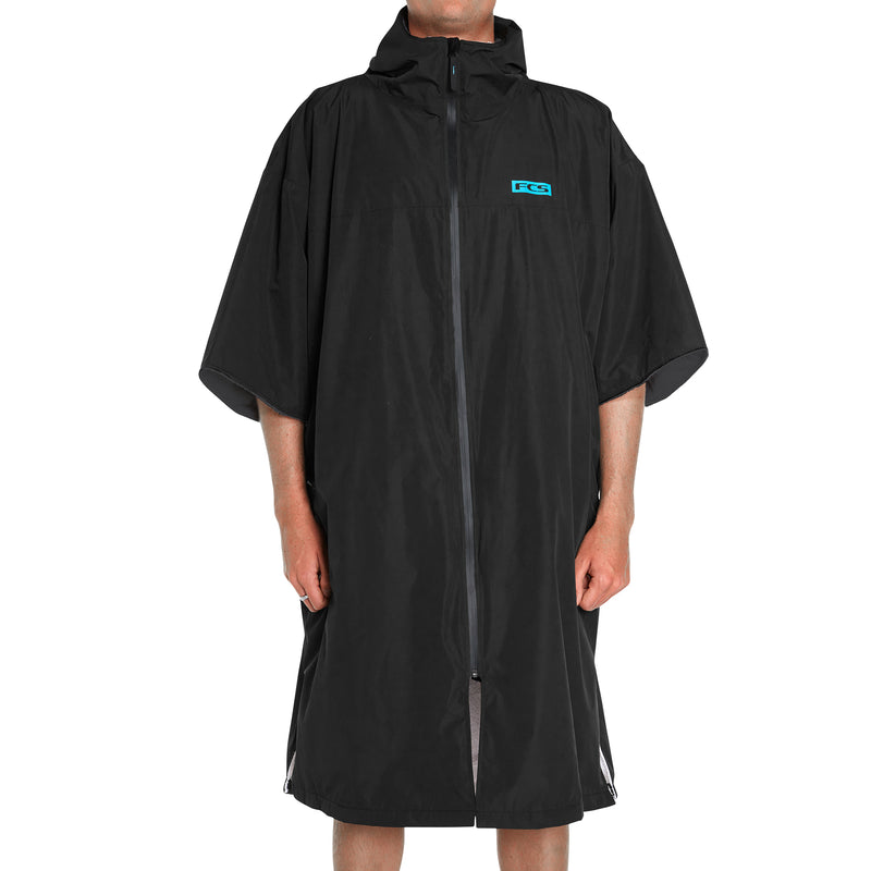 Load image into Gallery viewer, FCS Shelter All Weather Poncho - Black - Front