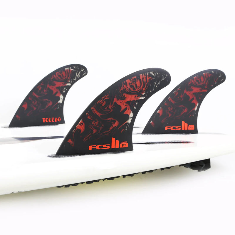 Load image into Gallery viewer, FCS II Filipe Toledo PC AirCore Tri Fin Set