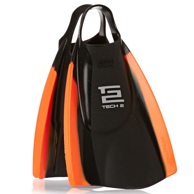 Load image into Gallery viewer, Hydro Tech 2 Swim Fins - Black/Orange 
