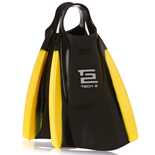 Hydro Tech 2 Swim Fins - Black/Yellow