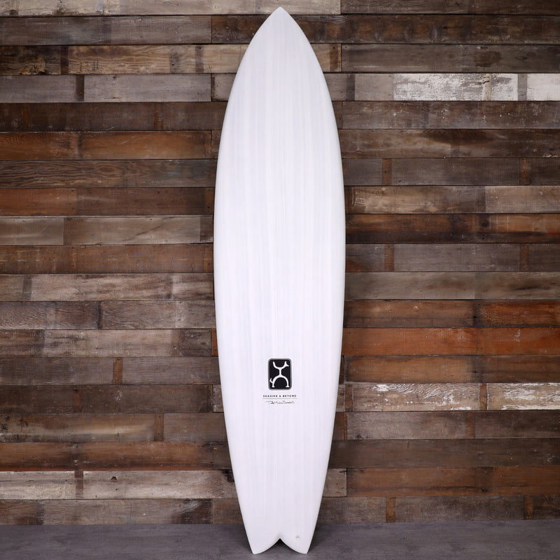 Load image into Gallery viewer, Firewire Seaside &amp; Beyond Thunderbolt Red 7&#39;4 x 21 ¾ x 2 ¾ Surfboard - White

