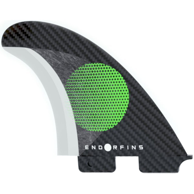 Load image into Gallery viewer, Endorfins KS1 Grom FCS II Compatible Tri Fin Set