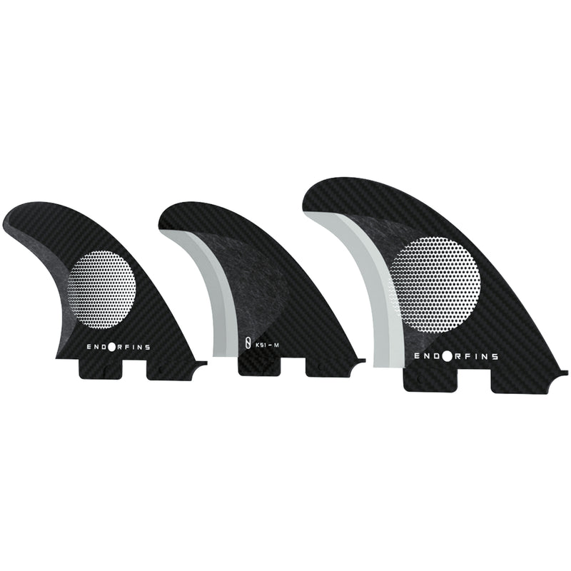 Load image into Gallery viewer, Endorfins KS1 FCS II Compatible Tri Fin Set