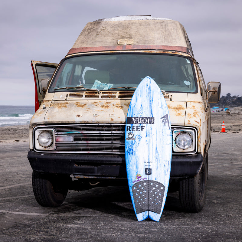 Load image into Gallery viewer, Firewire Seaside Helium 2025 Limited Edition 5'10 x 22 ⅝ x 2 11/16 Surfboard - Blue