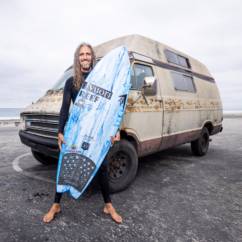 Load image into Gallery viewer, Firewire Seaside Helium 2025 Limited Edition 5'10 x 22 ⅝ x 2 11/16 Surfboard - Blue