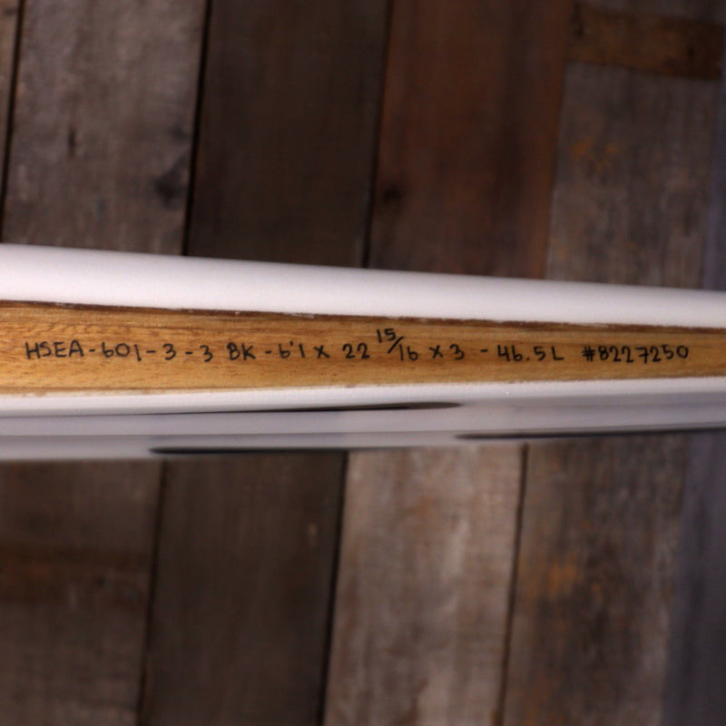 Load image into Gallery viewer, Firewire Seaside Helium 6'1 × 22 15/16 × 3 Surfboard - Black Rails • BLEMISH 4