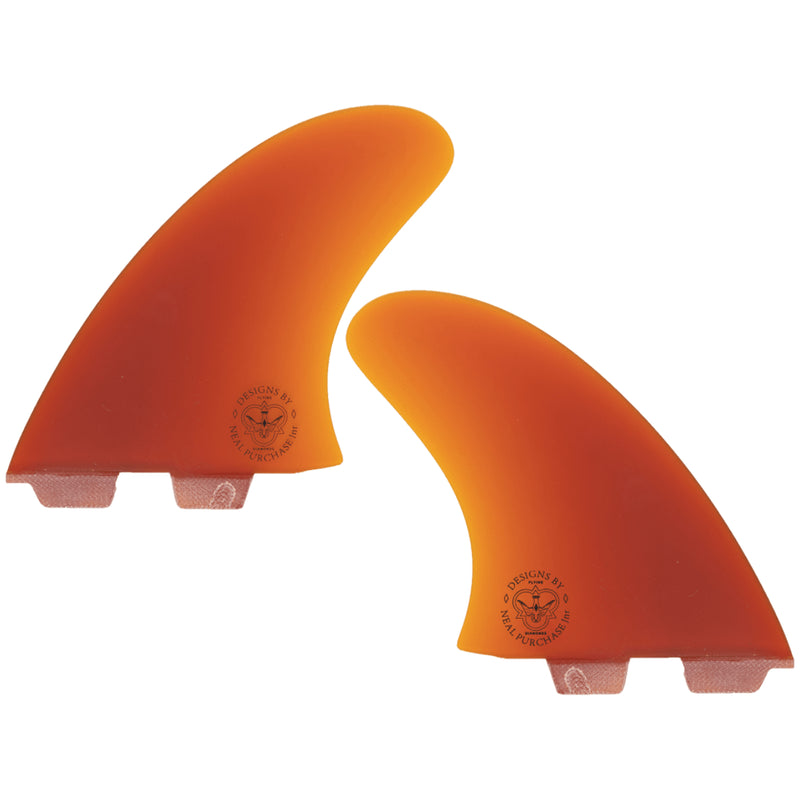 Load image into Gallery viewer, Flying Diamonds NPJ Apex FCS II Compatible Twin Fin Set
