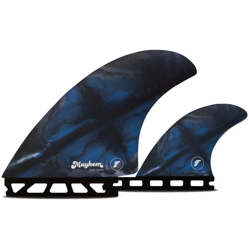 Load image into Gallery viewer, Futures Fins Mayhem Evil Twin + 1 Fin Set