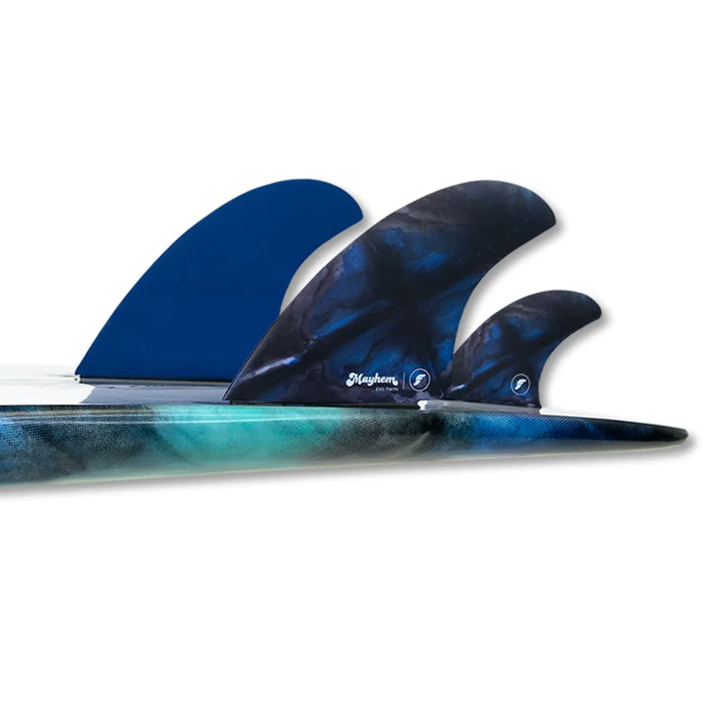 Load image into Gallery viewer, Futures Fins Mayhem Evil Twin + 1 Fin Set
