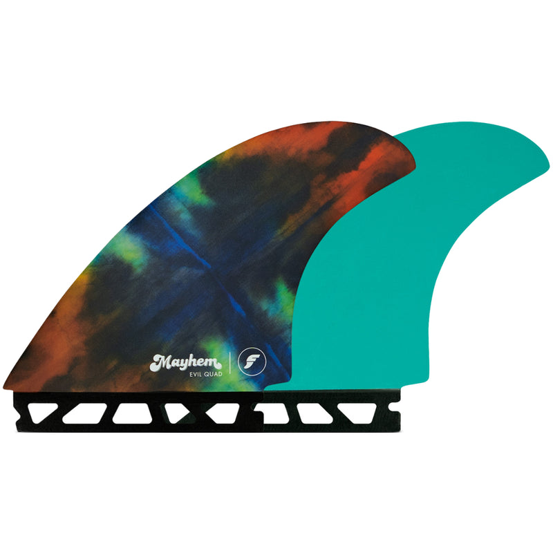 Load image into Gallery viewer, Futures Fins Mayhem Evil Quad Fin Set