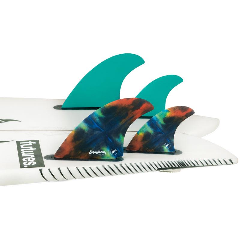 Load image into Gallery viewer, Futures Fins Mayhem Evil Quad Fin Set