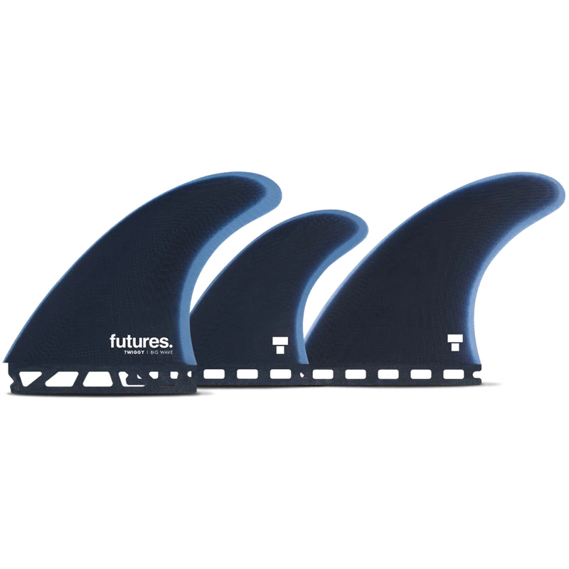 Load image into Gallery viewer, Futures Fins Twiggy Big Wave Tri-Quad Fin Set