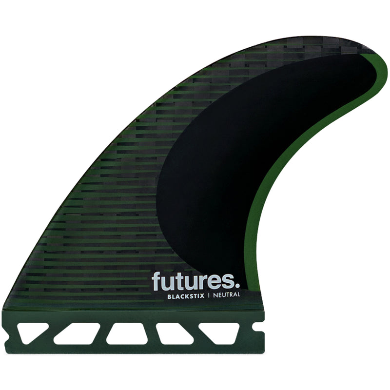 Load image into Gallery viewer, Futures Fins F8 Blackstix Tri Fin Set