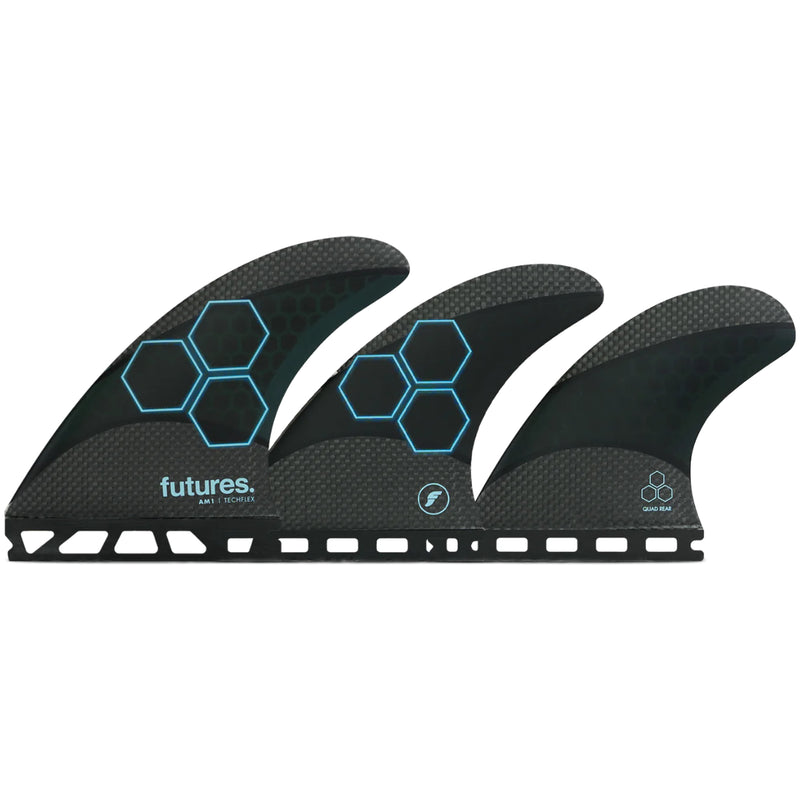 Load image into Gallery viewer, Futures Fins AM1 Techflex Tri-Quad Fin Set