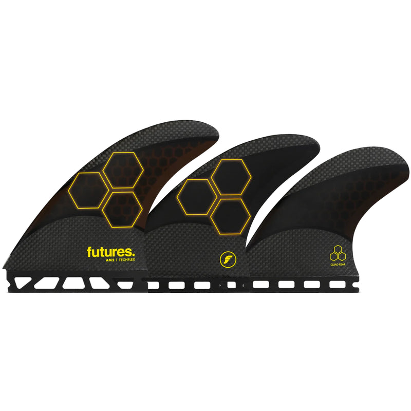 Load image into Gallery viewer, Futures AM2 Techflex Tri-Quad Fin Set