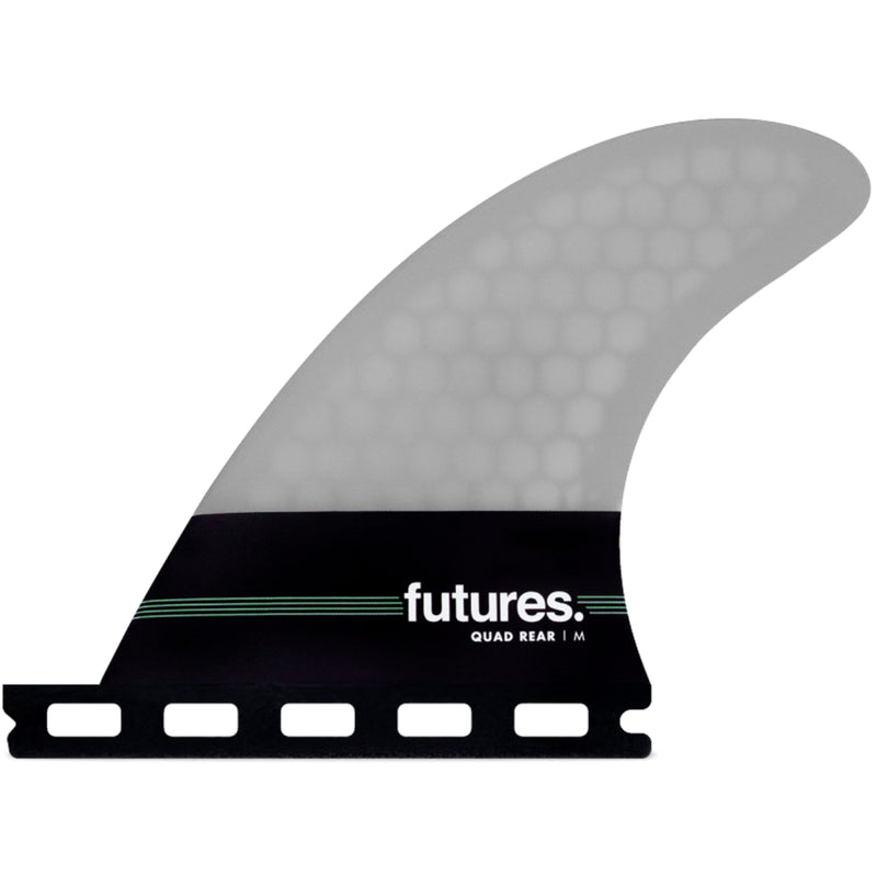 Load image into Gallery viewer, Futures Fins Neutral Honeycomb Quad Rears Fin Set