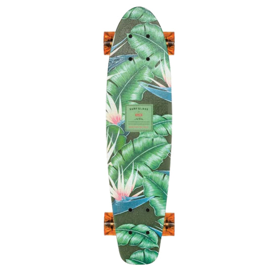 Globe Surf Glass Waikiki Black 24" Skateboard Complete