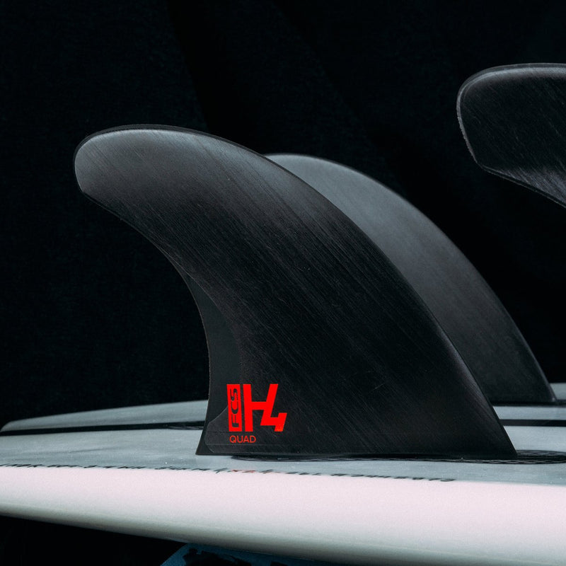 Load image into Gallery viewer, FCS II H4 PC Carbon Quad Rear Fin Set