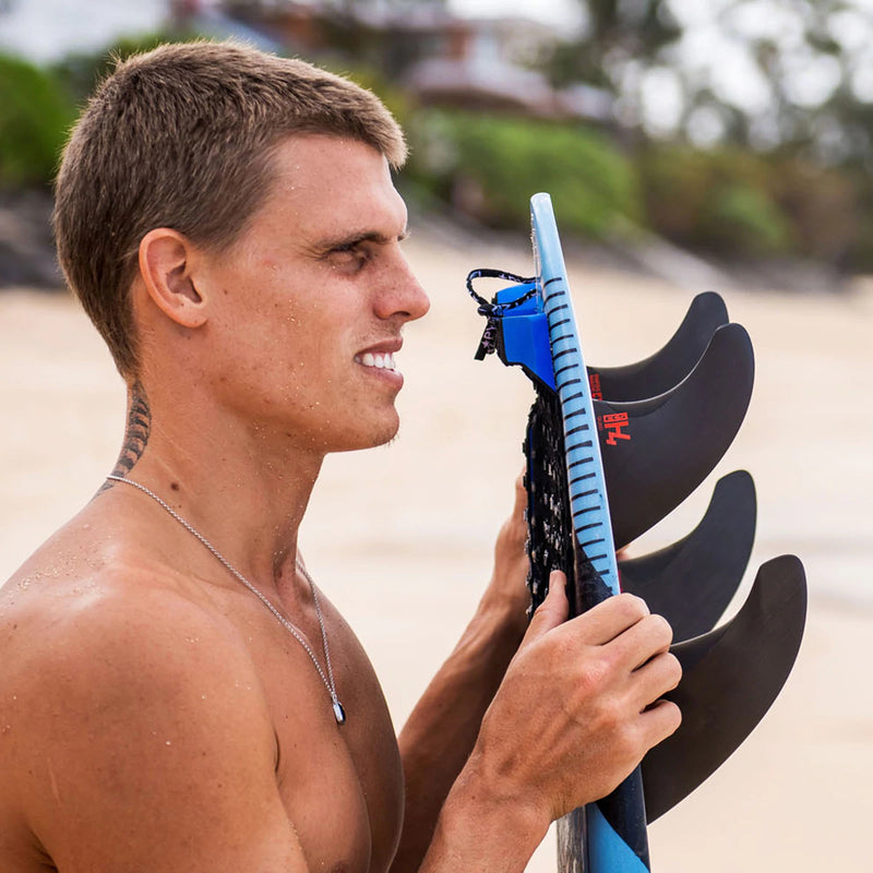 Load image into Gallery viewer, FCS II H4 PC Carbon Quad Rear Fin Set