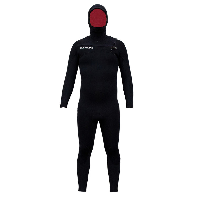 Load image into Gallery viewer, Cleanline 5/3 Hooded Chest-Zip Wetsuit - 2021