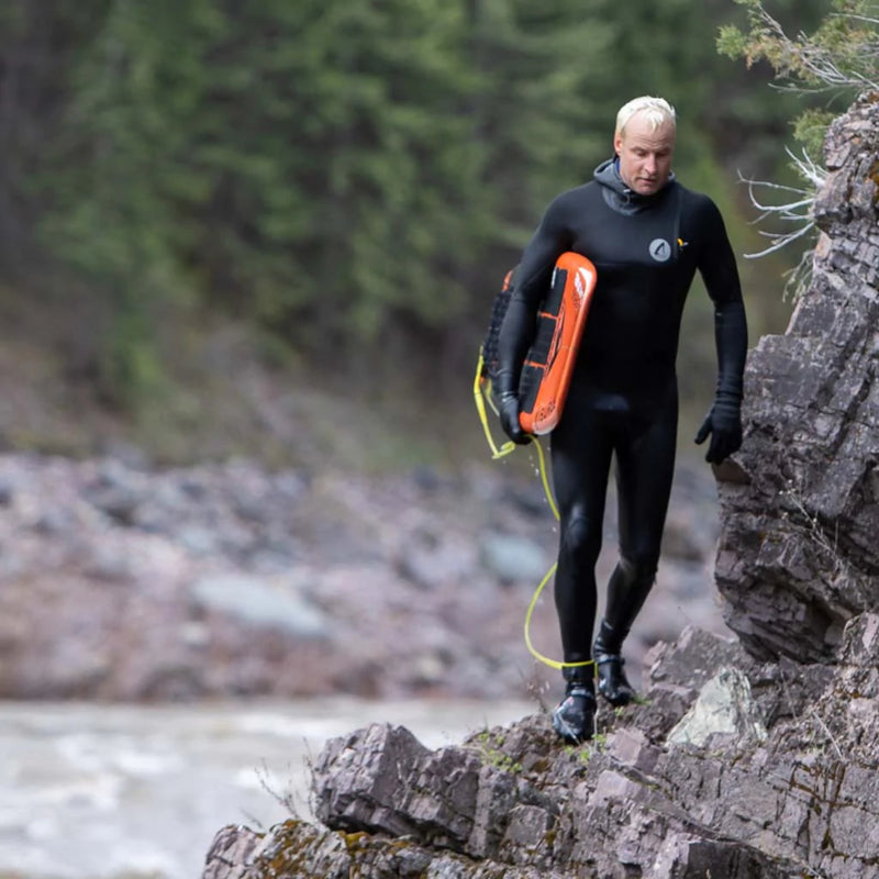 Load image into Gallery viewer, Isurus Shield 3/3 Hooded Zip Free Wetsuit

